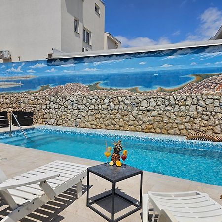 The Golden Grotto Apartments Novalja Εξωτερικό φωτογραφία